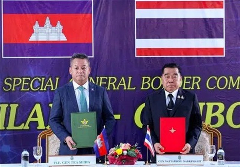 تایلند و کامبوج با آتش‌بس موافقت کردند