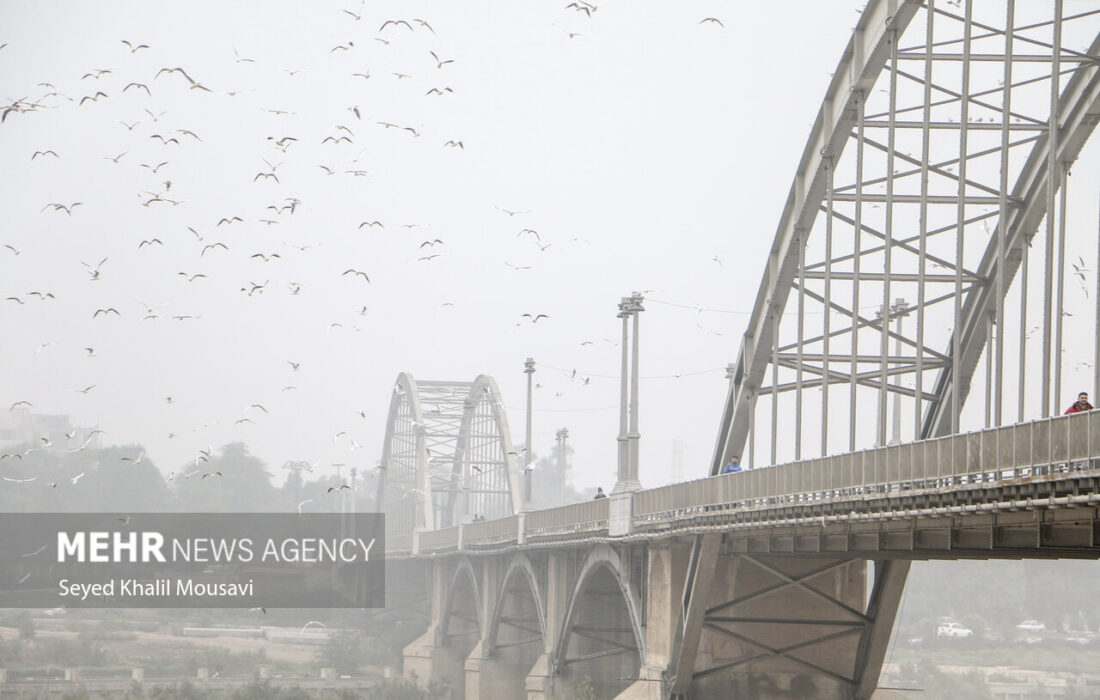صدور هشدار نارنجی هواشناسی خوزستان؛ مه غلیظ و کاهش دید در جادهها