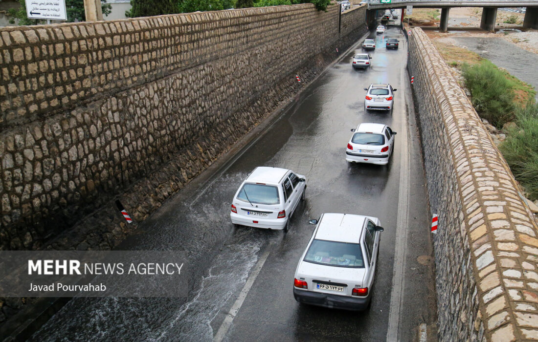 خوشبخت: تاکنون هیچ‌گونه آب‌گرفتگی در شیراز گزارش نشده است