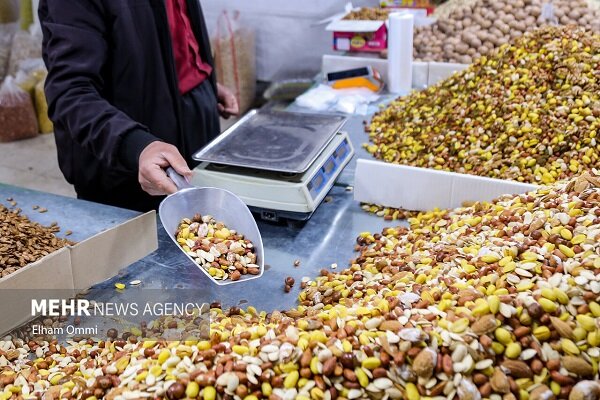 قیمت آجیل شب یلدا در میادین میوه و تره‌بار تهران اعلام شد