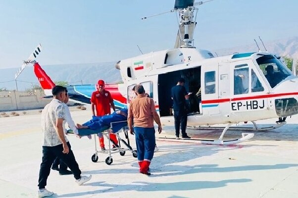 یک بیمار از کشور ترکیه از طریق فرودگاه ارومیه به مشهد منتقل شد