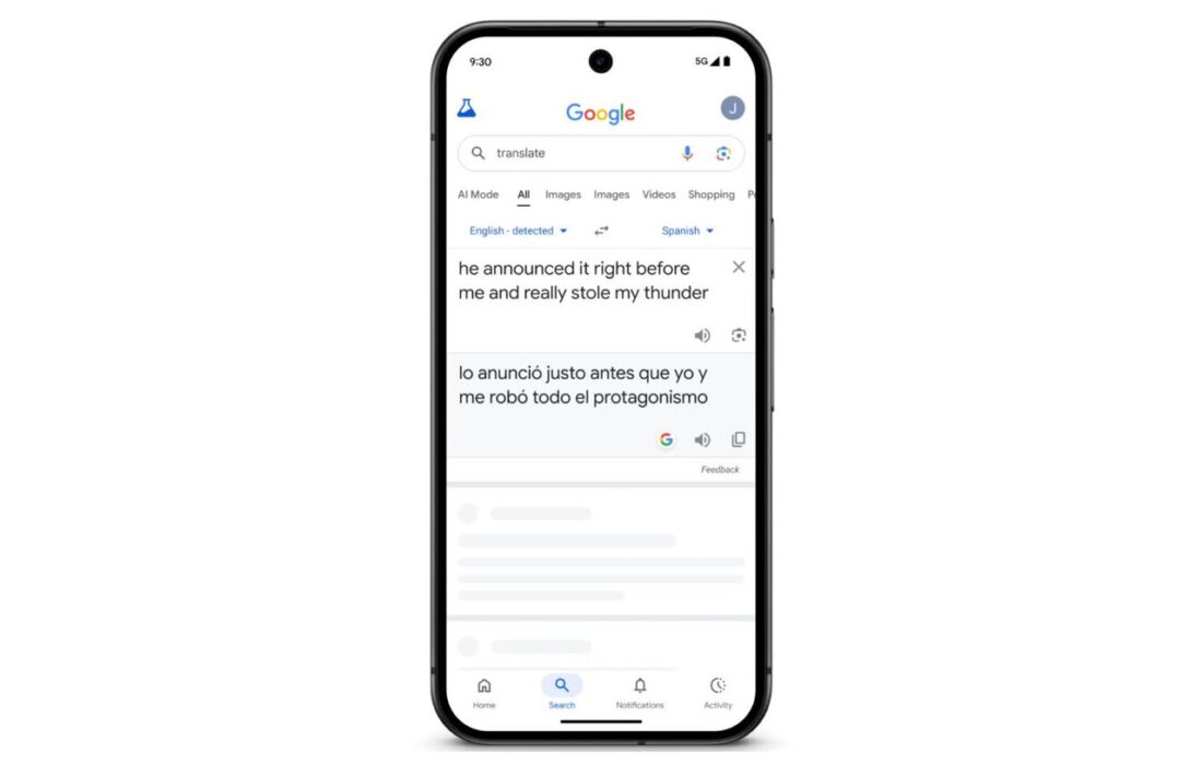جمینای گوگل ترنسلیت را متحول کرد؛ ترجمه همزمان مکالمه از طریق هدفون
