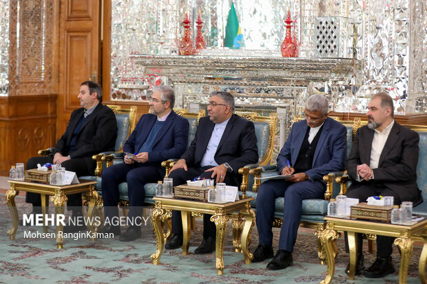 دیدار رئیس مجلس اتیوپی با رئیس مجلس شورای اسلامی