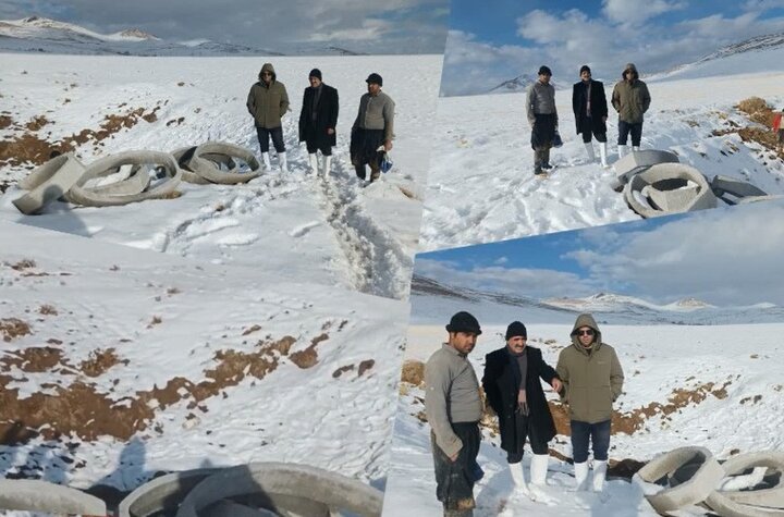 اجرای عملیات احیا و مرمت قنات «کهریز» الیگودرز