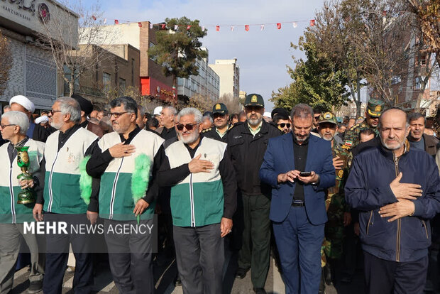 وداع استان سمنان با آیت الله شاهچراغی