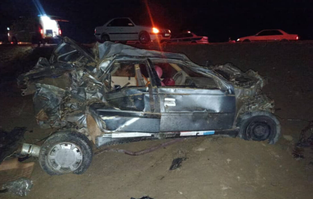 یک کشته و دو مجروح در تصادف پژو و موتورسیکلت در جاسک