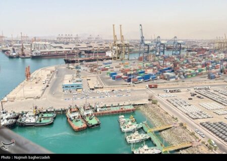 تخلیه و بارگیری 54میلیون تن کالا در بندر شهید رجایی