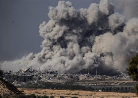 استقبال صهیونیست‌ها از سال نو با بمباران مردم غزه