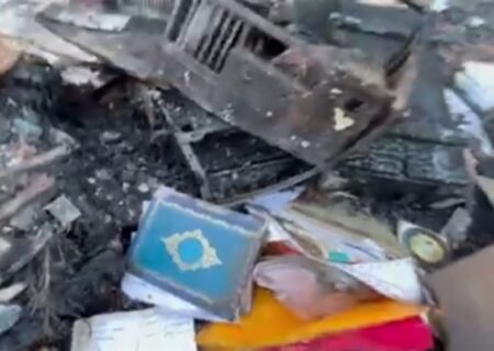اغتشاشگران حرمت قرآن را هم شکستند +فیلم