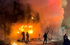 خسارت 2همتی اغتشاشگران به شهر مشهد/ شهادت 2 کارمند شهرداری