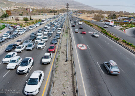 ترافیک سنگین در محورهای ورودی پایتخت