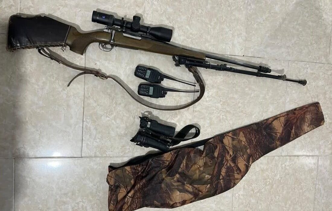 دستگیری شکارچیان متخلف در ارتفاعات ثلاثباباجانی