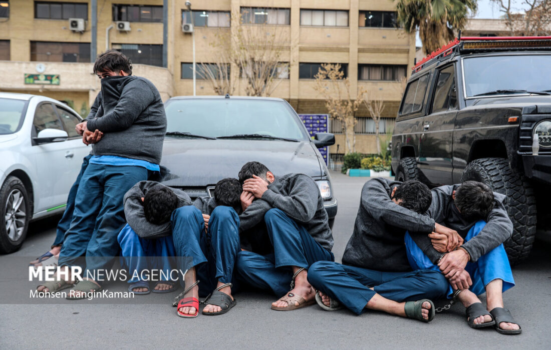 سارقان مسلح در جنوب تهران دستگیر شدند